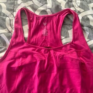 Livi Active Magenta Racerback Top